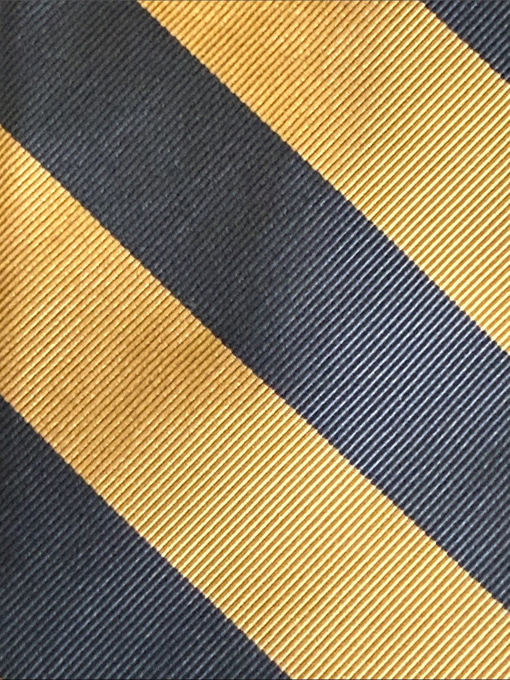 J. Crew Diagonal Stripe Tie in Tan and Blue